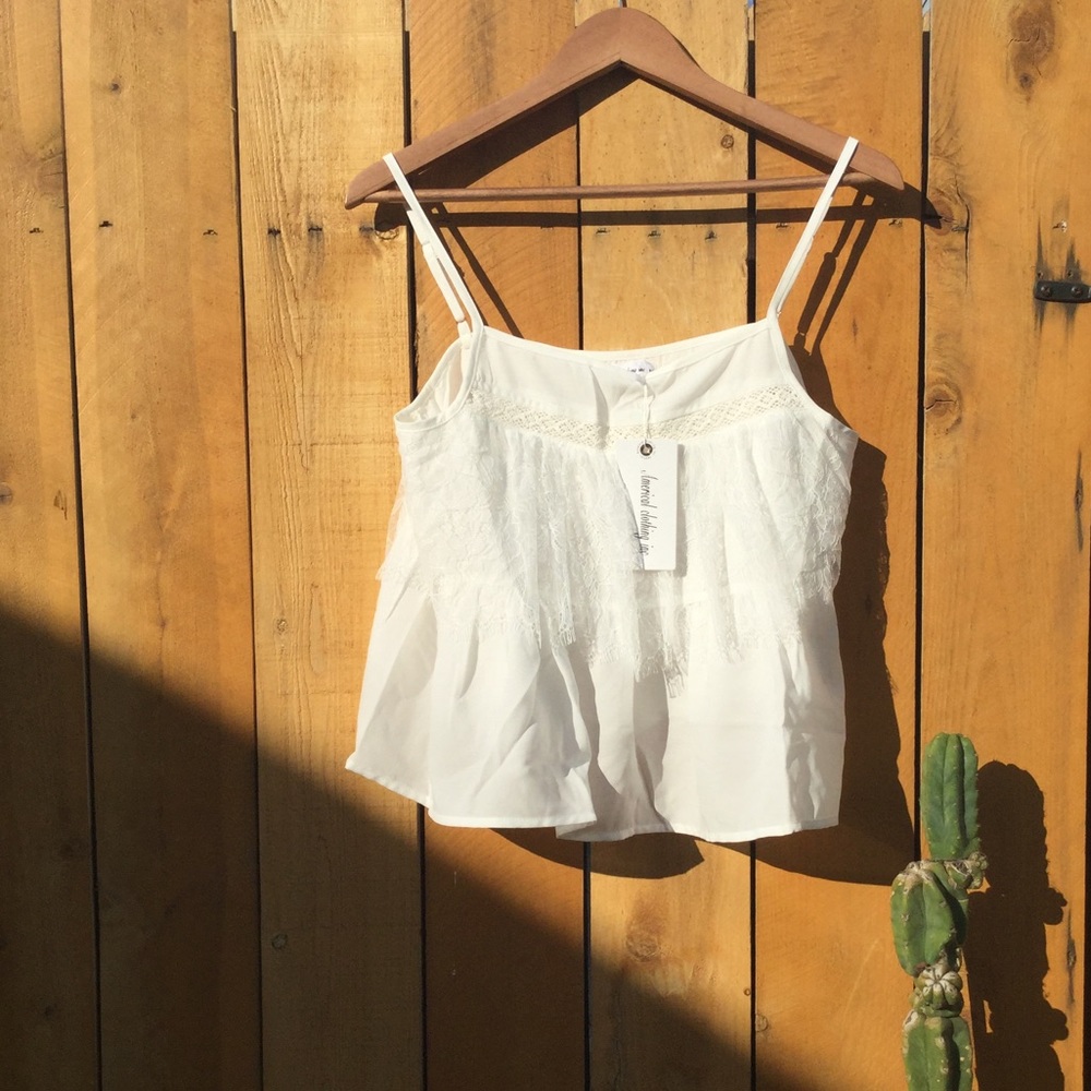 White Lace Camisole